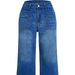Retro Wide Leg Jeans for Women High Waist Distressed Loose Fit Slimming Large Pockets Casual Pants Straight Leg Cropped Versatile_mkmklike.com