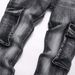 Men's Clothing Street Style Punk Style Flared Jeans With Multiple Pockets, Fashionable Everyday Denim Trousers._mkmklike.com
