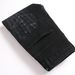 Men's Slim Fit Stretch Black Fashion Straight Denim Jeans With Micro Flare & Patchwork Design Punk_mkmklike.com