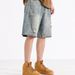 Men's Summer Denim Shorts Style Distressed Retro Washed Loose Fit Five Point Cool Trendy Pants_mkmklike.com
