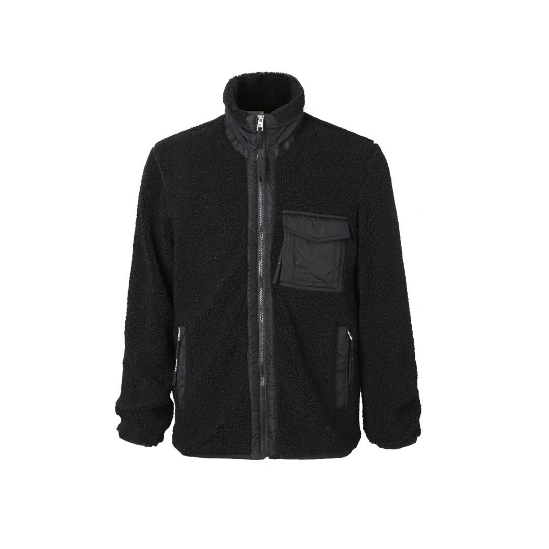 Dujia Version In Stock High-Quality Mengjia New Style Embellished Velvet Jacket Coat OS Loose Fit Unisex_mkmklike.com