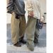 Vintage American Style Men's Jeans - Relaxed Fit High Waist Straight Leg Denim Pants For Casual Wear_mkmklike.com