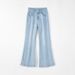 ELLE 2025 Winter New Fleece-Lined High-Waisted Slimming Black Flared Women's Stretch Jeans Long Pants_mkmklike.com