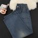 High-Waisted Wide-Leg Jeans – Oversized Straight-Leg Denim Pants With Flowy Hem For Men & Women_mkmklike.com