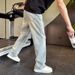 Men's Washed Vintage Ripped Jeans Thin Summer Style Casual Straight Leg Pants For Spring And Autumn_mkmklike.com