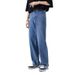 Nordmann Blue Jeans Men Spring Autumn Style American Trendy Brand Casual Guangzhou Xintang Washed Loose Straight Pants_mkmklike.com