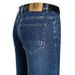 High End Jeans, Middle-Aged Dad Style Versatile Business Casual Elastic Cotton Men's Straight Leg Pants_mkmklike.com
