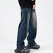 Nordmann American Retro Patchwork Workwear Jeans For Men, Autumn Winter New Casual Pants, Loose Wide-Leg Straight Long_mkmklike.com