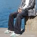 American Retro Jeans Men's Spring And Autumn Straight Loose Trendy Brand Wide Leg High Street Trend Casual Long Pants Men's Trend_mkmklike.com