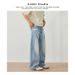 Men's Clothing High Street Baggy Jeans Bamboo Machete Jeans Unisex Straight Slightly Flared_mkmklike.com