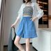 Plus Size Tencel Jeans For Women Summer Loose High Waist Washed Draped Thin Casual Wide Leg Straight Pants_mkmklike.com