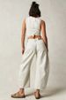 K New Fashion Casual Women's Loose Wide-leg Trousers Hip-length Denim Pants_mkmklike.com