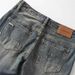 Men's Casual Loose Fit Ripped Straight Leg Jeans Retro American Style European And American_mkmklike.com