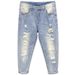 Blue Cropped Jeans For Men Slim Fit Casual Style Stretchy High Quality Suitable For Spring Autumn And Winter New Style 2025_mkmklike.com