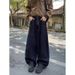 Men's Clothing Embroidered Jeans Men's Embroidered Denim Jeans High Street Loose Fit Hip Hop Straight Leg Wide Pants Casual Streetwear_mkmklike.com