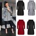 Women's Clothing fashion side zipper plus velvet coat hooded jacket sweatshirt women_mkmklike.com