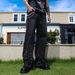 American Style Loose Straight Jeans For Men 2025 New Autumn Fashion Beaded High Street Wide Leg Pants Trendy_mkmklike.com