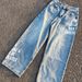 Men's Clothing High Street Whitening Digital Direct Injection Letter Denim Trousers Men And Women Street Retro Loose Washed Straight Jeans Trend_mkmklike.com