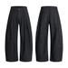 LKTM Old Fashioned Three Pleated Striped Curved Blade Jeans High End Wide Leg Men's Casual Dress Pants For Commuter_mkmklike.com