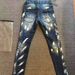 Slim Fit Men's Embroidered Ripped Jeans - Premium Cotton Denim Pants For Casual & Streetwear_mkmklike.com