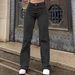 Women's High-Waisted Straight Leg Denim Pants Casual Loose Fit Trousers in White And Black for Autumn Comfortable Wear_mkmklike.com