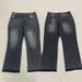 Men's High Street Blue Washed Distressed Jeans Trendy Straight Leg Slimming Fit Slight Flare For Men_mkmklike.com