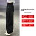 Adjustable High-Waisted Jeans For Petite Women, Autumn Wide-Leg Straight Loose Slimming Draped Long Pants Trendy_mkmklike.com