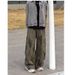 American Niche Design, Loose Fitting Patchwork, Vintage Jeans, Men's Trendy Brand 2025 Casual Wide Leg Silhouette Curved_mkmklike.com