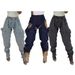 Women's High-Waisted Stretch Jeans With Asymmetrical Cutouts & Zip Details | Retro Distressed Denim Pants (Sky Blue, Navy, Charcoal)_mkmklike.com