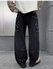 Men's Winter Relaxed Fit Straight Leg Jeans - Dark Blue Classic Denim Pants For Casual & Daily Wear (M-3XL)_mkmklike.com