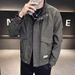 Autumn Winter 2024 New Men's Jacket Trendy Brand Cool Workwear Stand Collar Hot Selling_mkmklike.com