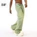 EF JEANS | 2024 New Product, Retro And Old Washed Ruffian Handsome Vibe Slightly Slim Straight Jeans Tide_mkmklike.com