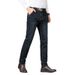 Jeans Men's Autumn And Winter Loose Straight Leg Casual Pants, Business Plus Size Elastic Breathable Men's Pants, Durable And Long-lasting_mkmklike.com