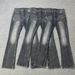 Men's Clothing Texture High Street Style Washed Straight Jeans Retro Vibe Flared Jeans_mkmklike.com
