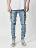 European And American Jeans Men's Side Pockets Small Feet Skinny Jeans Men_mkmklike.com