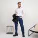 Men's Summer Thin Loose Straight Leg Jeans Style For Comfortable Fit_mkmklike.com