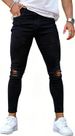 Mens Skinny Stretch Ripped Jeans Pants Men_mkmklike.com