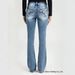 Summer Low Rise Stretch Slim Fit Flared Jeans for Women American Retro Style Cross Embroidery New Style 2026_mkmklike.com