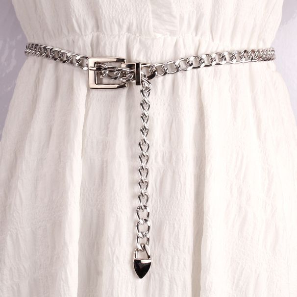 HOT Europe and the United States jewelry fashion single-layer metal body retro casual waist chain female_mkmklike.com
