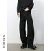 Men's Clothing Retro Silhouette Washed Scimitar Jeans Men's Trendy Brand Loose Straight Wide Leg Trousers_mkmklike.com