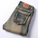 High Street Retro Yellow Mud Color Multi Pocket Workwear Jeans Men's Loose Straight Tube Versatile Outdoor Motorcycle Denim Pants 50-135KG Can Be Worn_mkmklike.com