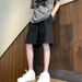 Men's Frayed Denim Shorts Summer Style Unique Ripped And Patched Design Fashion For Men_mkmklike.com