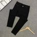 Men's Clothing White Jeans Men's Summer Thin Slim Straight Pants Business Casual Men's Versatile Fashion Nine Point Pants_mkmklike.com