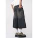 Men's Clothing Loose Wide Leg Retro Distressed Flared Cropped Pants_mkmklike.com