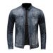 Loom Mvel Venom European American Style For Men Spring And Autumn 2025 New Motorcycle Jacket Retro Stylish Denim Stand_mkmklike.com