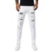 Men's Clothing Foreign Trade Good Goods Jeans Ripped Patch Art Street Fashion Jeans For Men_mkmklike.com