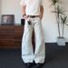 Men's Casual Loose Fit Cargo Pants 3D Cut Deconstructed Curved Blade Retro American Style for Men And Women_mkmklike.com