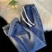 Men's Drawstring Jeans – Relaxed Straight Fit Casual Pants For Teen Boys & High School Students_mkmklike.com