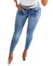Women's Clothing Slimming High Waist Rhinestone Jeans Women's Stretch Washed Skinny Pants_mkmklike.com