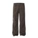 Men's Clothing Men's High-Waist Cargo Pants Straight Leg Cleanfit Maillard Jeans Slight Flare Retro Washed American Style_mkmklike.com